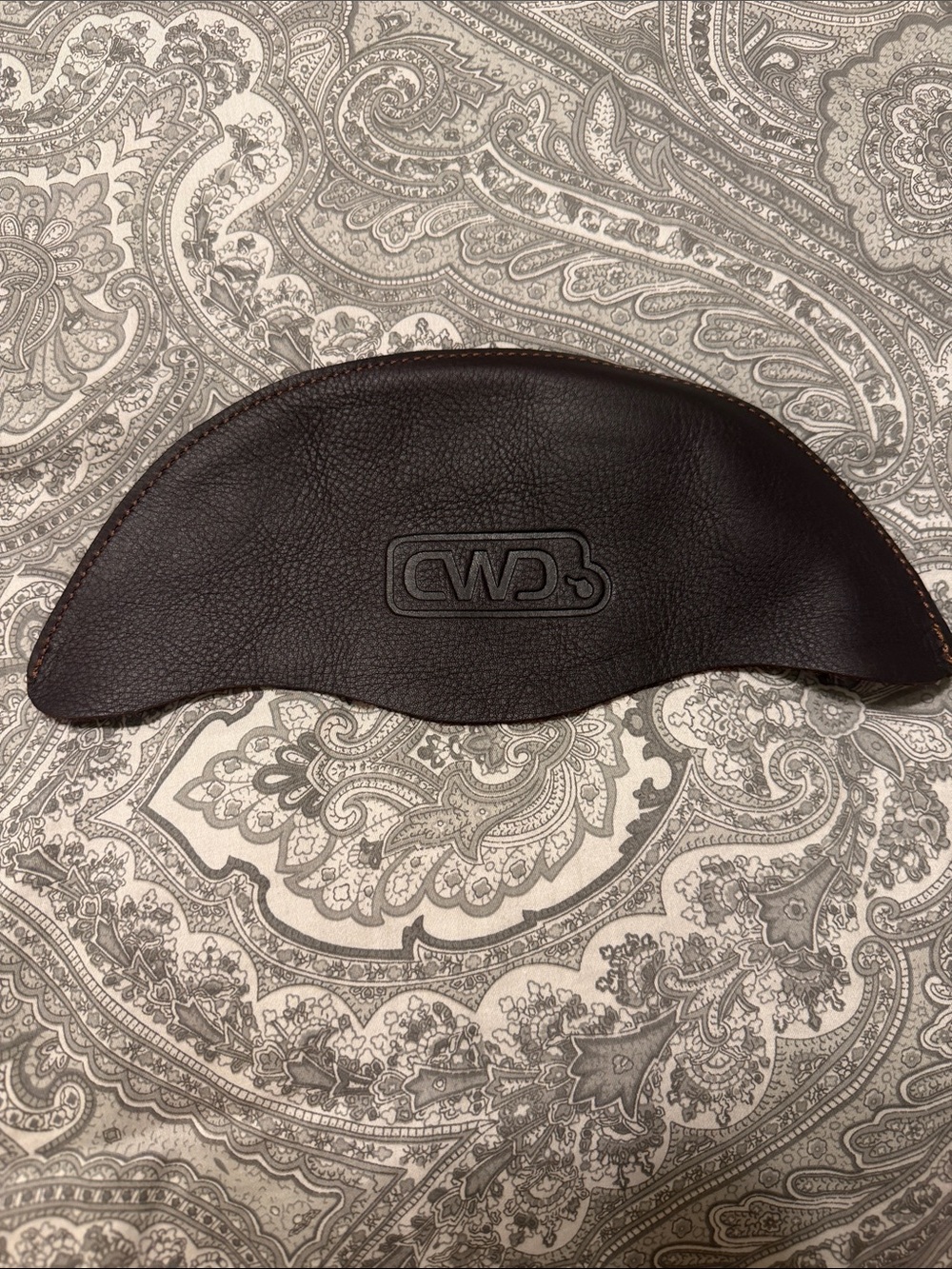 Brand new CWD leather cantel cover